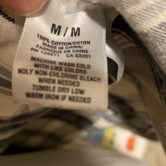 AEROPOSTALE plaid cotton jacket blazer. Gray and white. Front pockets. Size US M - Picture 8 of 10